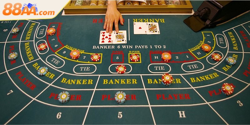 Các cửa cược trong game Baccarat là điều anh em cần quan tâm