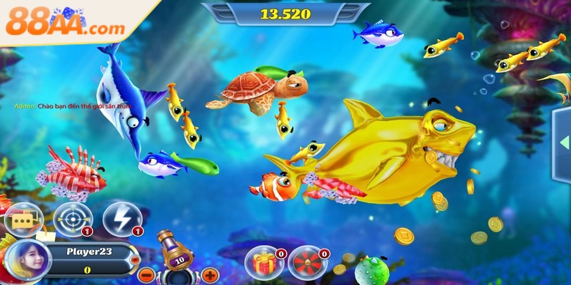 Bắn cá Thần Tài là một trò chơi điện tử giải trí khá hiện đại